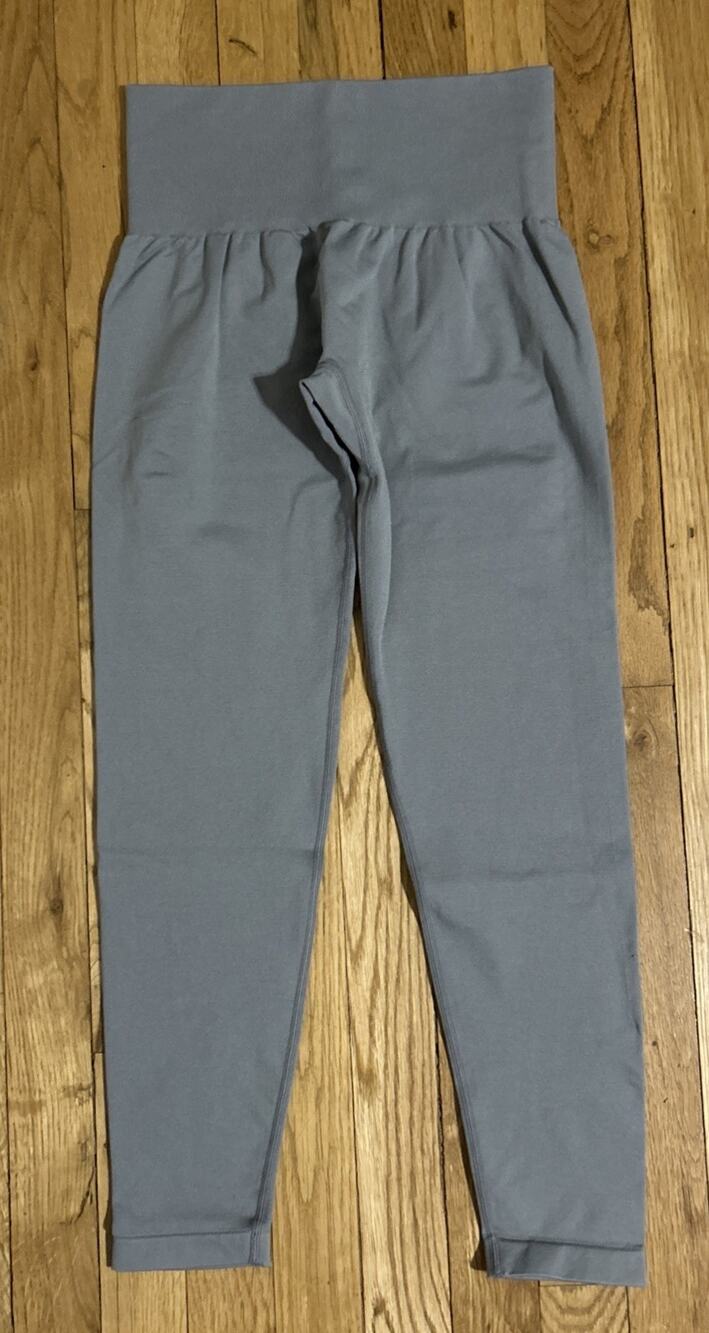 Women’s NVGTN Gray High Waisted Leggings Size S Pants *B8